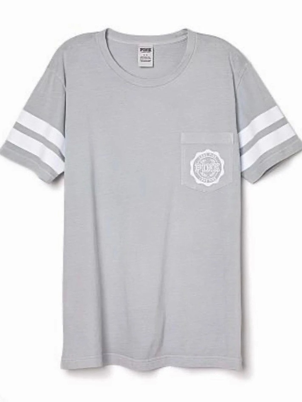 PINK Short Sleeve Campus Tee